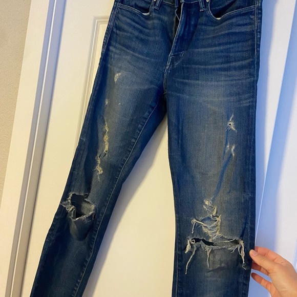 AYR The Riser Jeans Distressed - Picture 4 of 6